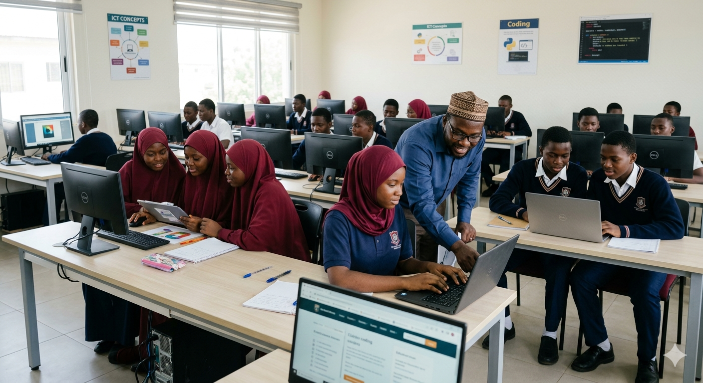 Students in classroom